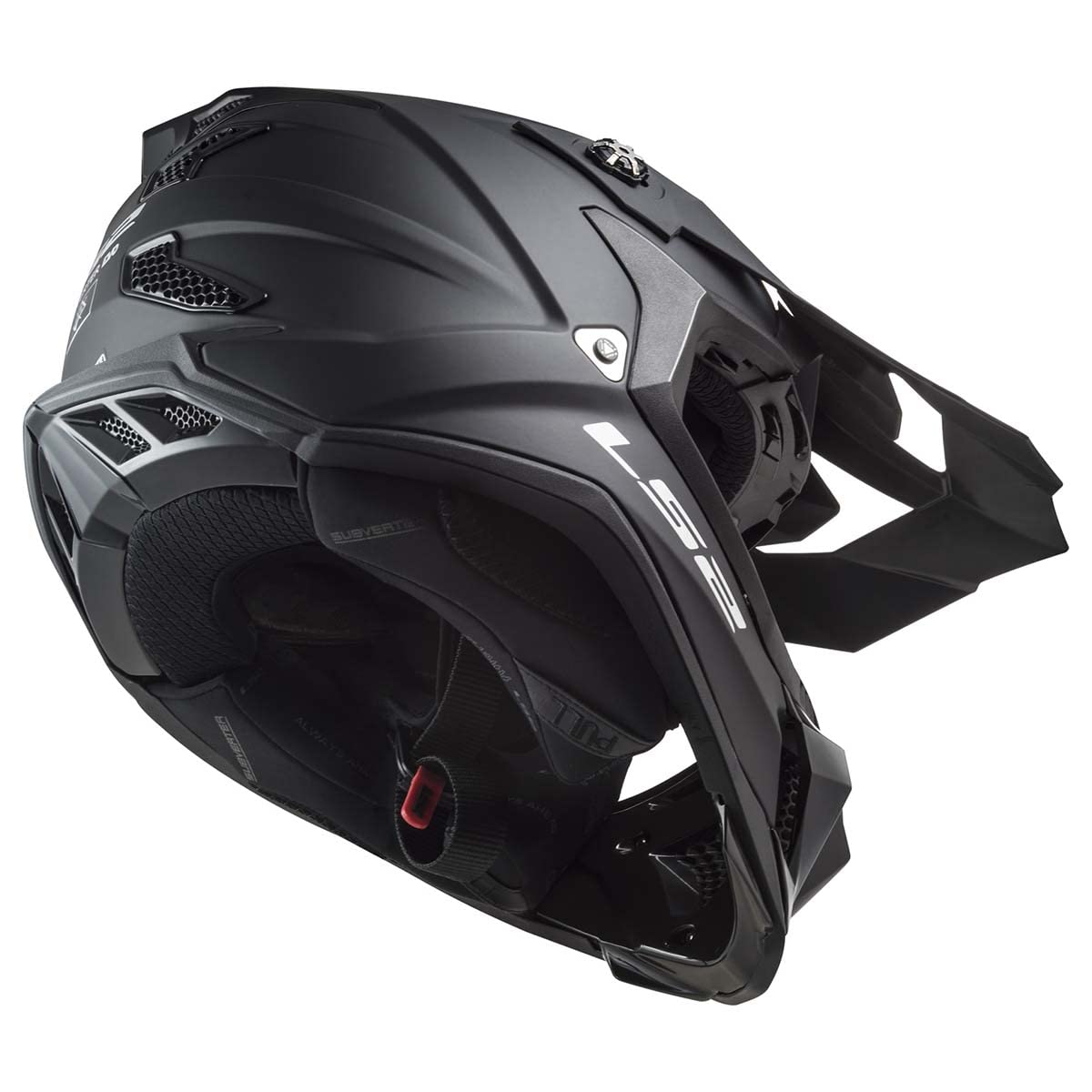 LS2 Subverter Evo オフロード ヘルメット L Capacete LS2 Helmets MX-Off Road Subverter Evo (preto fosco
