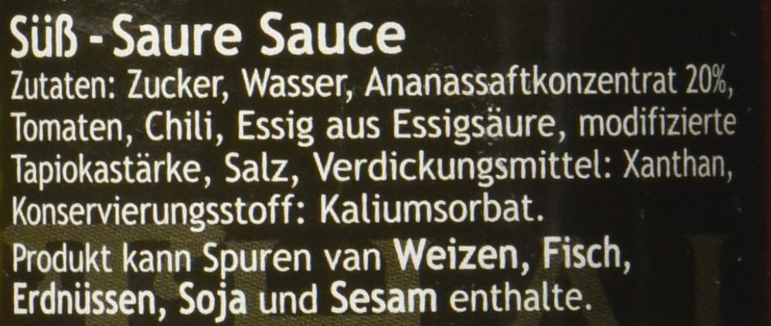 THAI PRIDE Süß-Sauer Sauce, 12er Pack (12 x 455 ml)