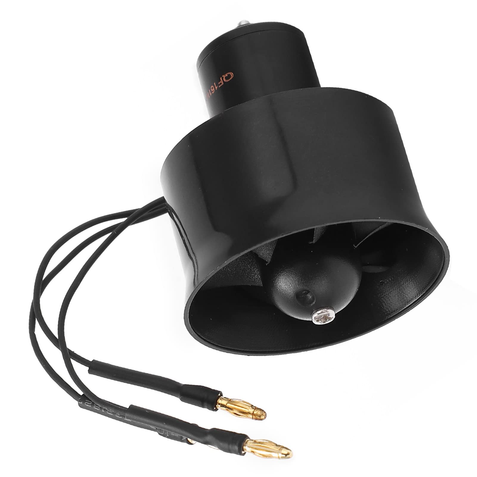 QF1611 14000KV Motor EDF Ducted Fan Set, High Efficiency 2-4S Lipo Powerful QX Motor 30mm EDF Set with 6 Blades Ducted Fan for RC Airplane