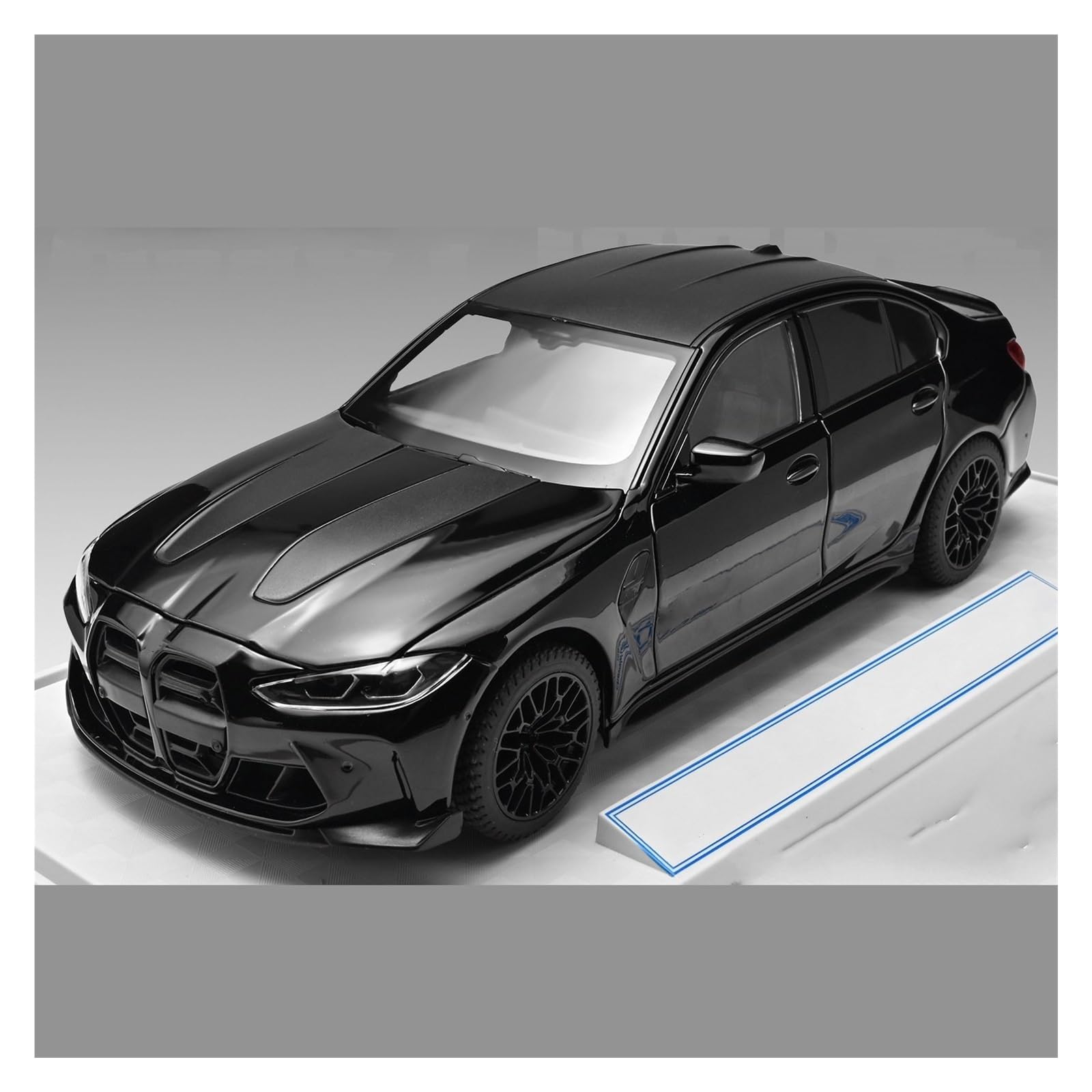 UIFCOG Die Cast Collectible Car Model 1:24 For BWM M3 Diecast Metal Alloy Car Model Collection(Black)