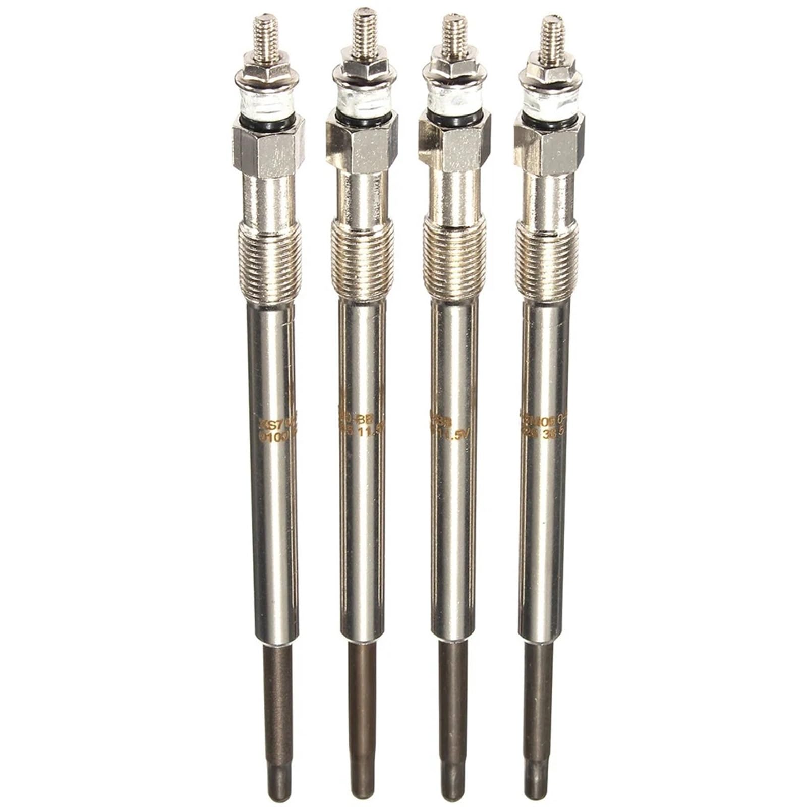 bujías Calentador Compatible con FORD Para MONDEO MK3 Para TRANSIT MK6 MK7 Para TOURNEO 2.0 2.2 2.2 4.3 2 DI TDCI TDE 4 bujías repuesto para calentador