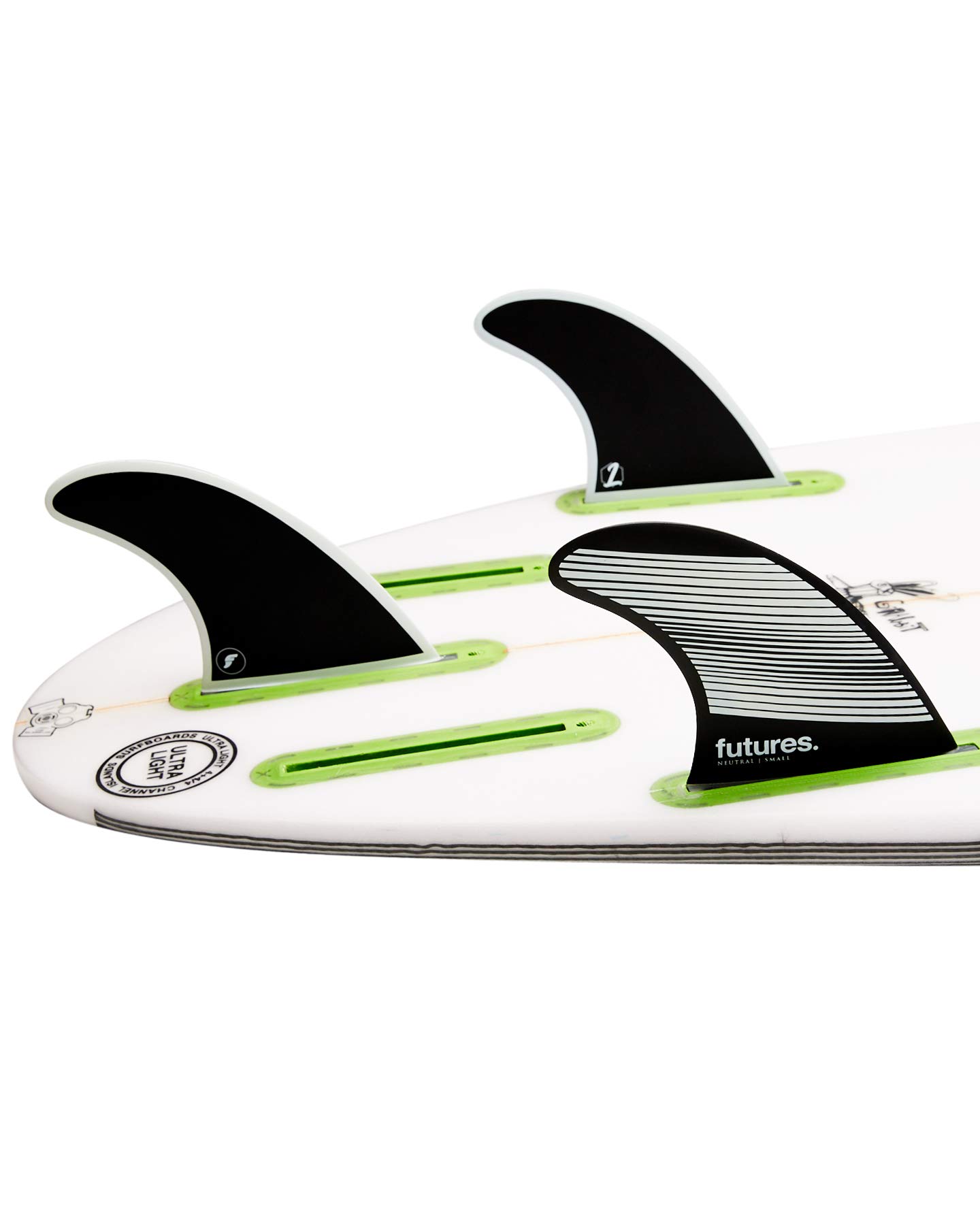 futures F4 レガシー　サーフボードフィン セット Amazon | Futures F4 レガシースラスターフィンセット グレー