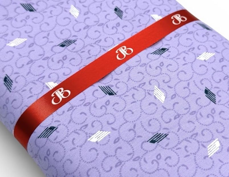 Image of JHABAK'S Unstitched Print Shirt Fabric for Men - Polycotton Material - 2.25Meter Shirt Piece Cloth