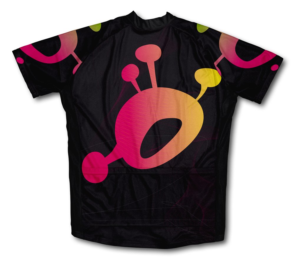 UFO Spaz Short Sleeve Cycling Jersey for Youth - Size XS Black