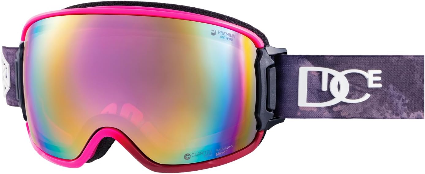 Amazon | [ダイス] 日本製 スノーゴーグル BANK バンク 偏光 ミラー