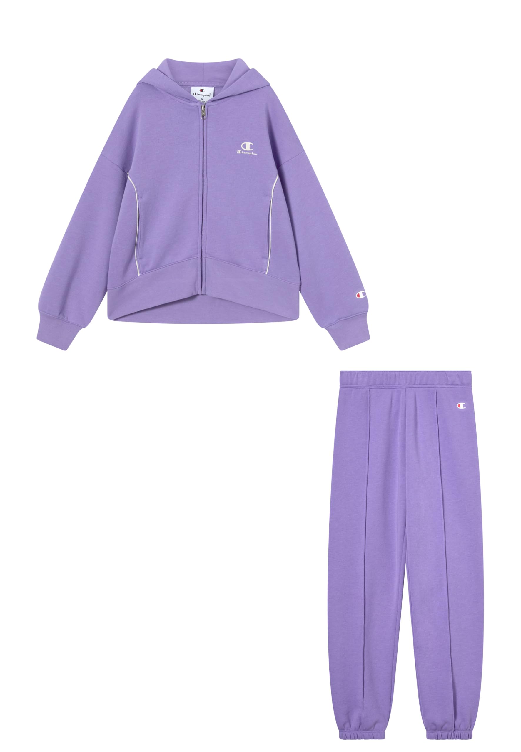 Champion Legacy Girls - Chándales, talla XXS, color morado, Morado (, XXS