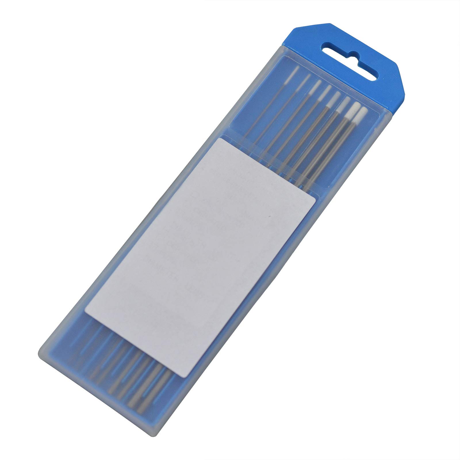 10 Électrodes Tungstène Zirconié WZ8 Pointe Blanche – 1.6 Mm × 150 Mm – Soudage TIG AC Aluminium & Magnésium – Lot De 10