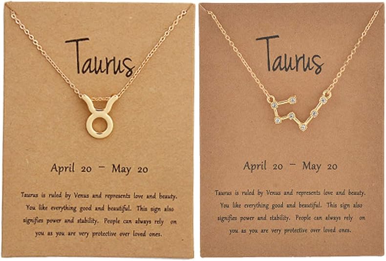 2Pcs Libra Scorpio Necklace Zodiac Necklace for Women Constellation Necklace Horoscope Sign Necklaces Dating Essential Birthday Christmas Gifts