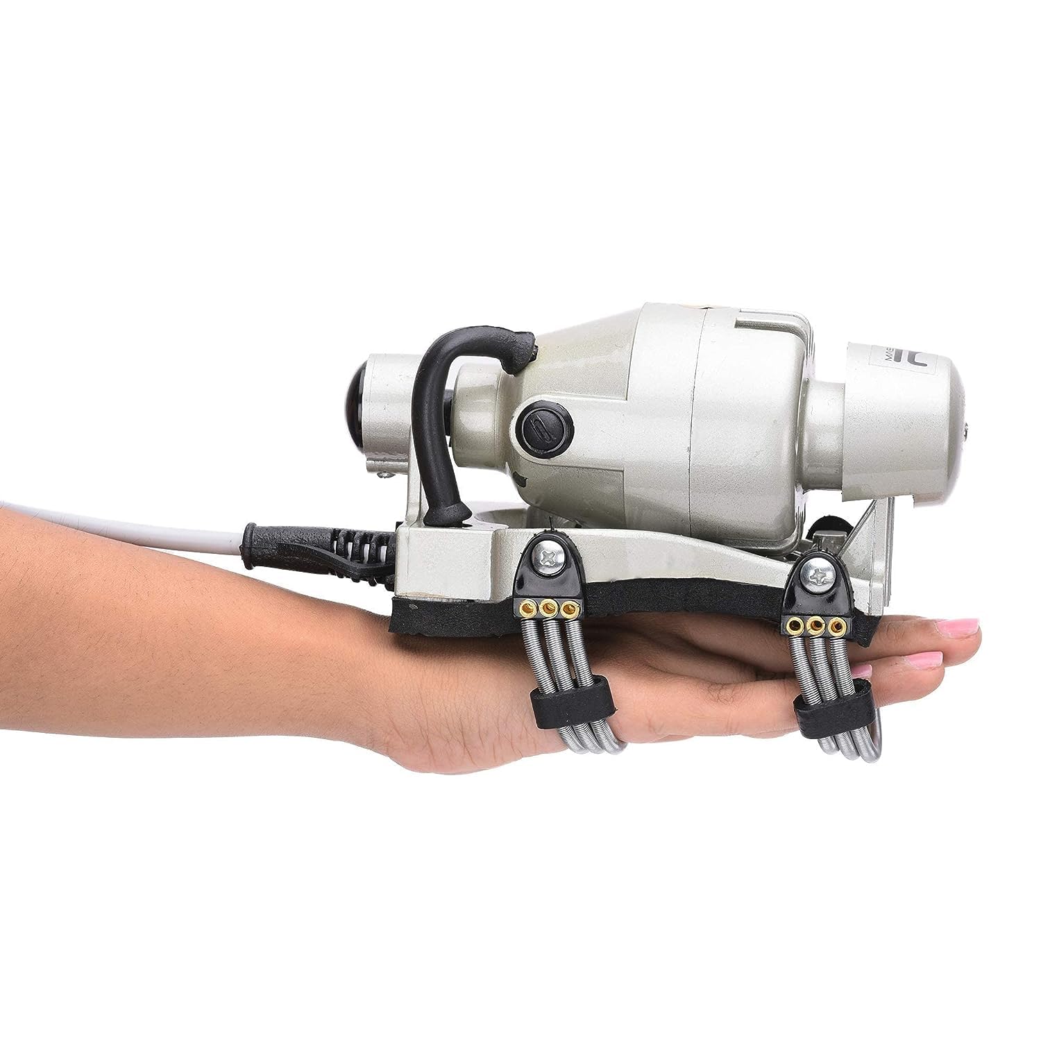Saleberate Powerful Double Speed Floating Action for Full Body Massager Corded Electric Powered Silver