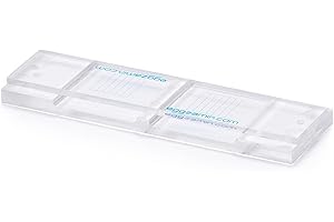 McMaster Microscope Slide For Fecal (Fecal Egg Count) Or Worm Count.