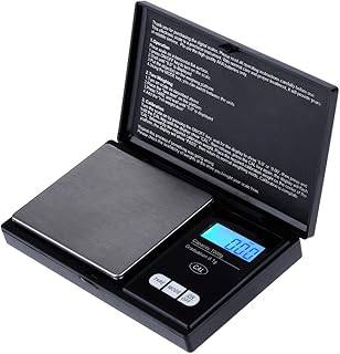Zacro Digital Pocket Scale 200g/0.01g - Gram Scale Small Scale Portable Small Jewelry Scale Grams and Ounces, Mini Food Scale with LCD Display Batteries Included