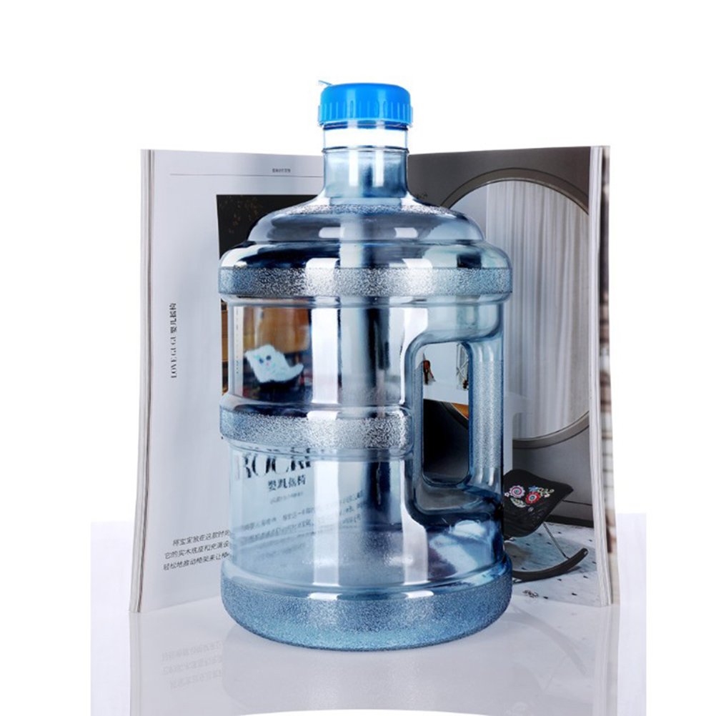 VORCOOL 5 litros de Botella de Agua Pura Botella de Agua Mineral Cubo portátil con Mango