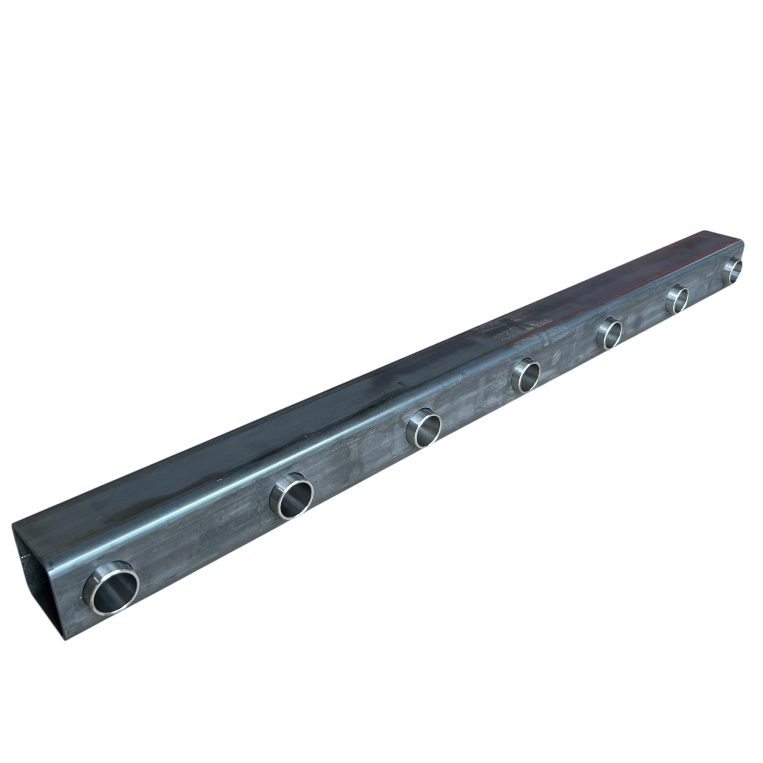 Zinkenträgerrohr Mistgabel Ballengabel Buchsenrohr Einschweißbuchsen 1120mm roh für Ballenzinken M22 Frontladerzinken