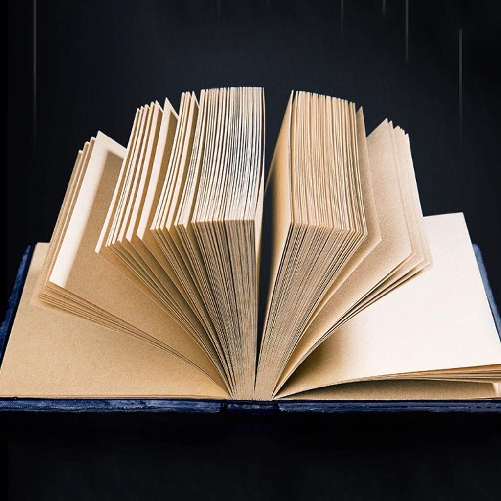 Cuaderno de grabado de resina, retro, creativo, manual, libro de registro europeo, personalidad, diario literario. (B)