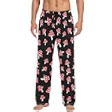 Men's Pajama Pants Pjs Bottoms with Pockets Sleep Lounge Pants for Men