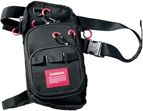 Amazon シマノ Shimano 釣りバッグ タックルバッグ ランガンレッグバッグ Wb 022r ブラック R 右足 シマノ Shimano タックルバッグ