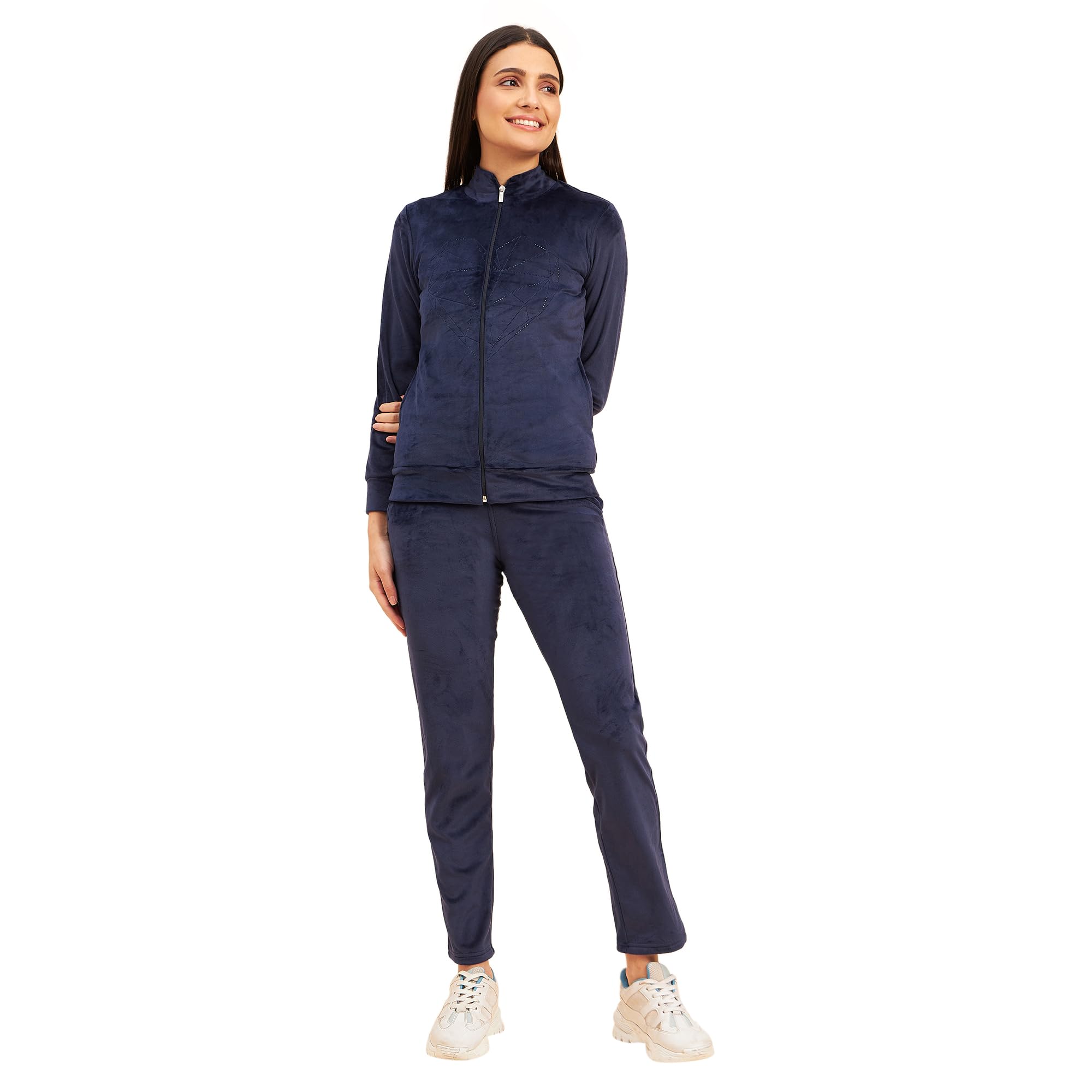 Sweet Dreams Women Solid Tracksuit-picture-14