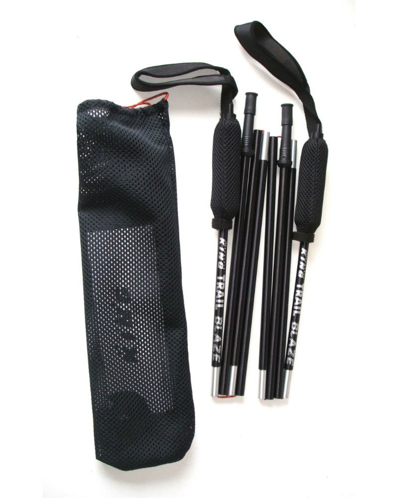 Amazon | MOUNTAIN KING TRAIL BLAZE TREKKING POLES 4 SECTION