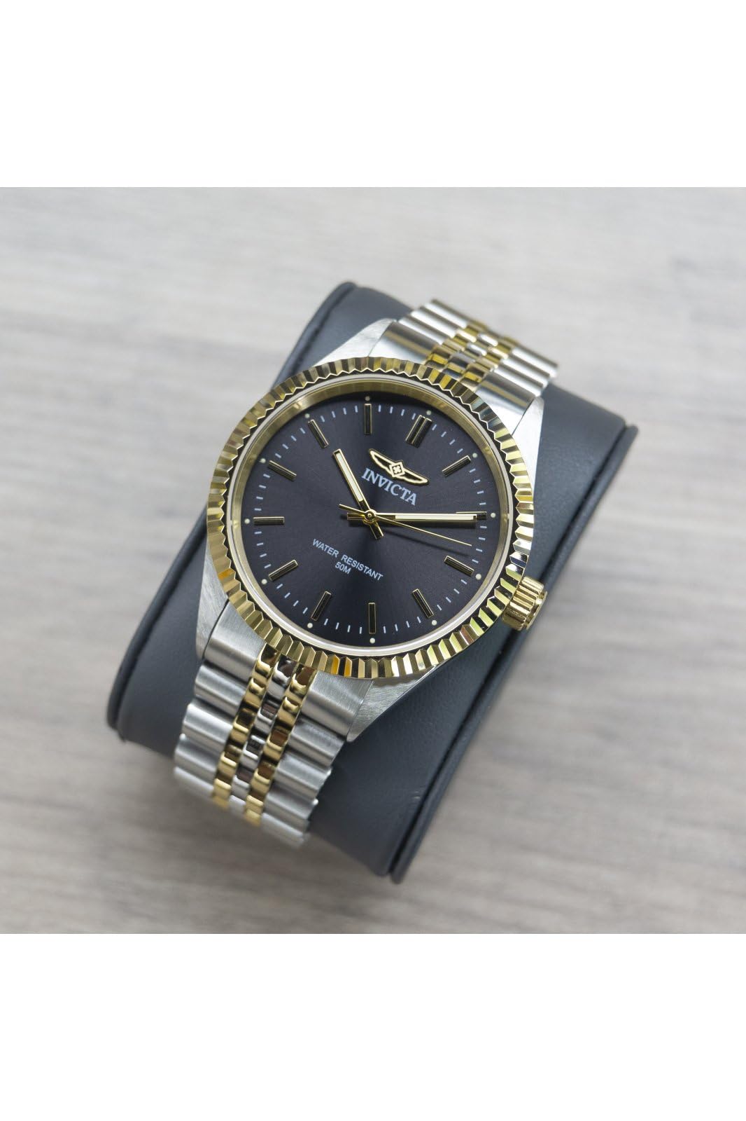 Invicta Specialty - Reloj de cuarzo para hombre, acero inoxidable, 43 mm