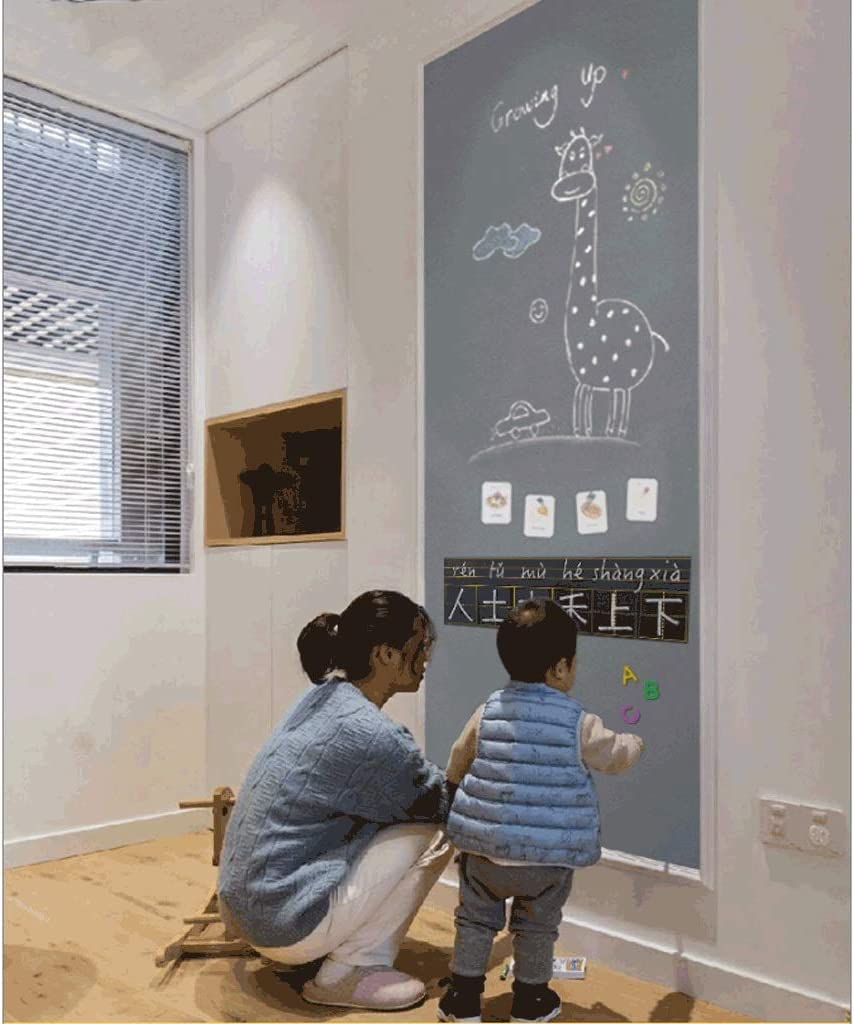 Scheda di Scarabocchio Lavagna da Disegno Lavagna Magnetica a Doppio Strato con Graffiti Adesivi Decorativi da Parete per Bambini e Adulti Lavagna Doodle Utile