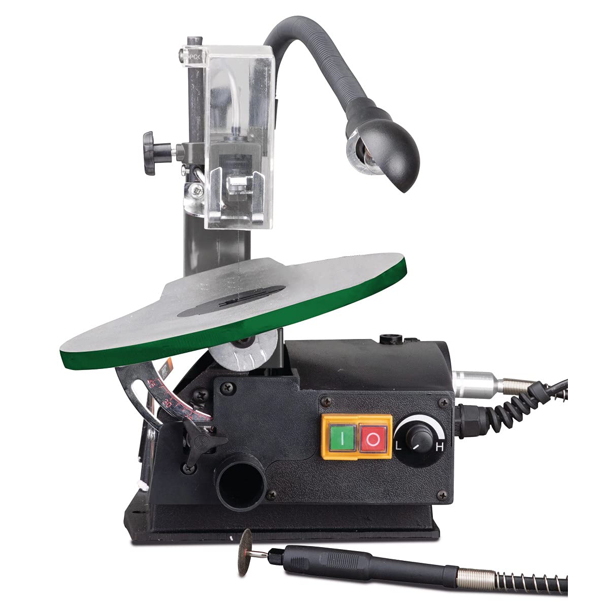Holzstar DKS 504 Vario 5902504 - Sierra de marquetería para madera blanda, plástico y materiales similares