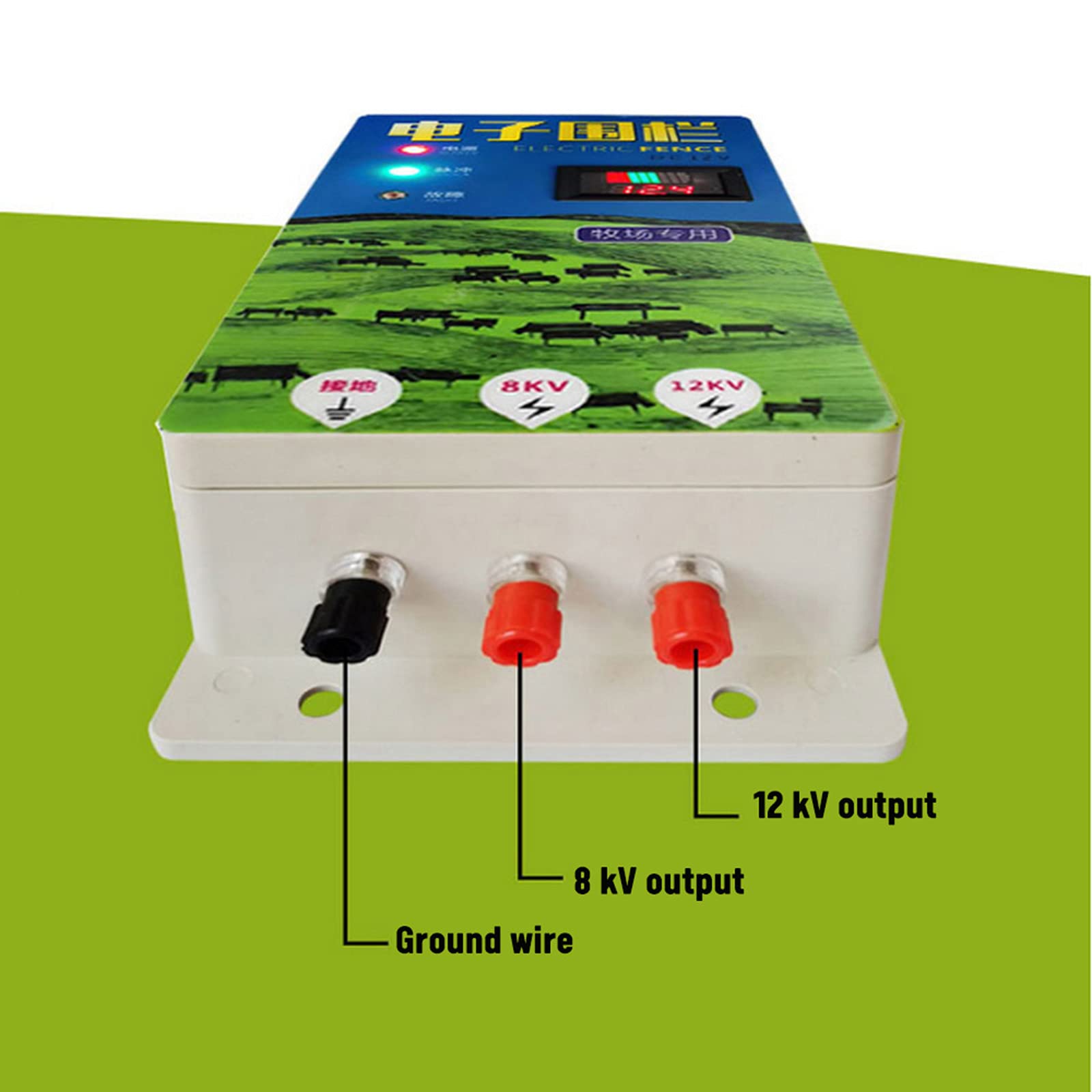 電気柵制御装置　高機能 Amazon.co.jp: 電気柵エナジャイザー、30KM DC12V 7ジュール表示