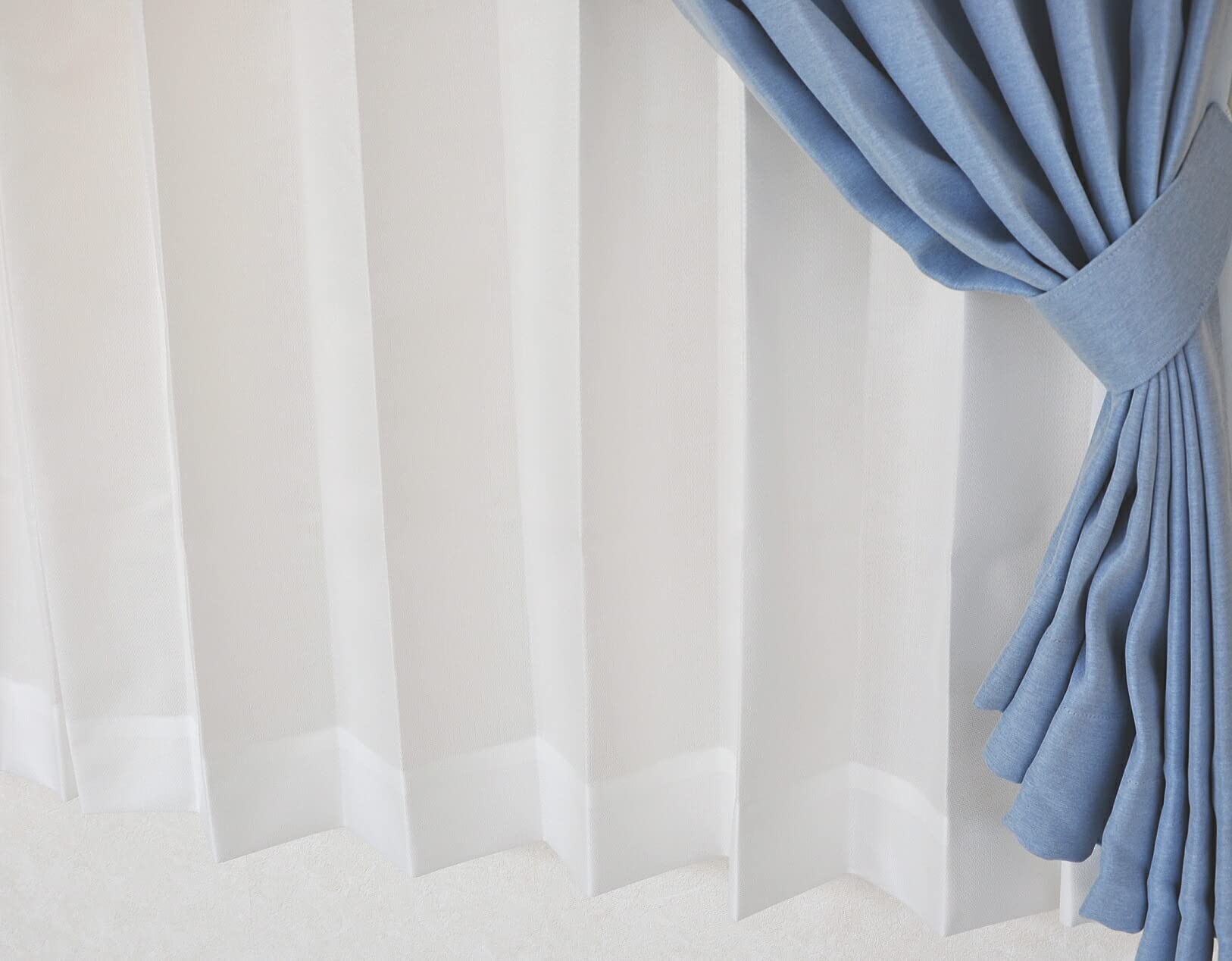 Amazon｜【即納】日本製 カーテン 形状記憶 防炎 ミラ―レース