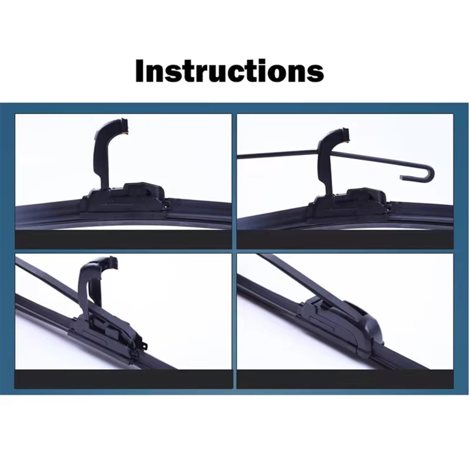 Limpiaparabrisas Coche Compatible Con Toyota Para Ipsum XM20 M20 2001 2002 2003-2009 Escobillas De Limpiaparabrisas Delanteras Escobilla De Parabrisas 26"+16"