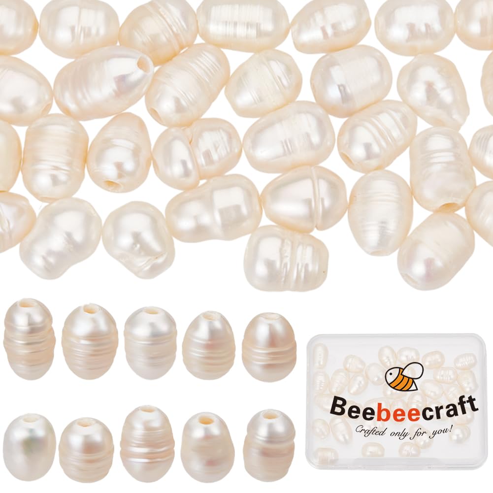 Fil De Perles En Coquille Naturelle Ovales 12x9 Mm - 39 Cm, 32 Unités, Rose