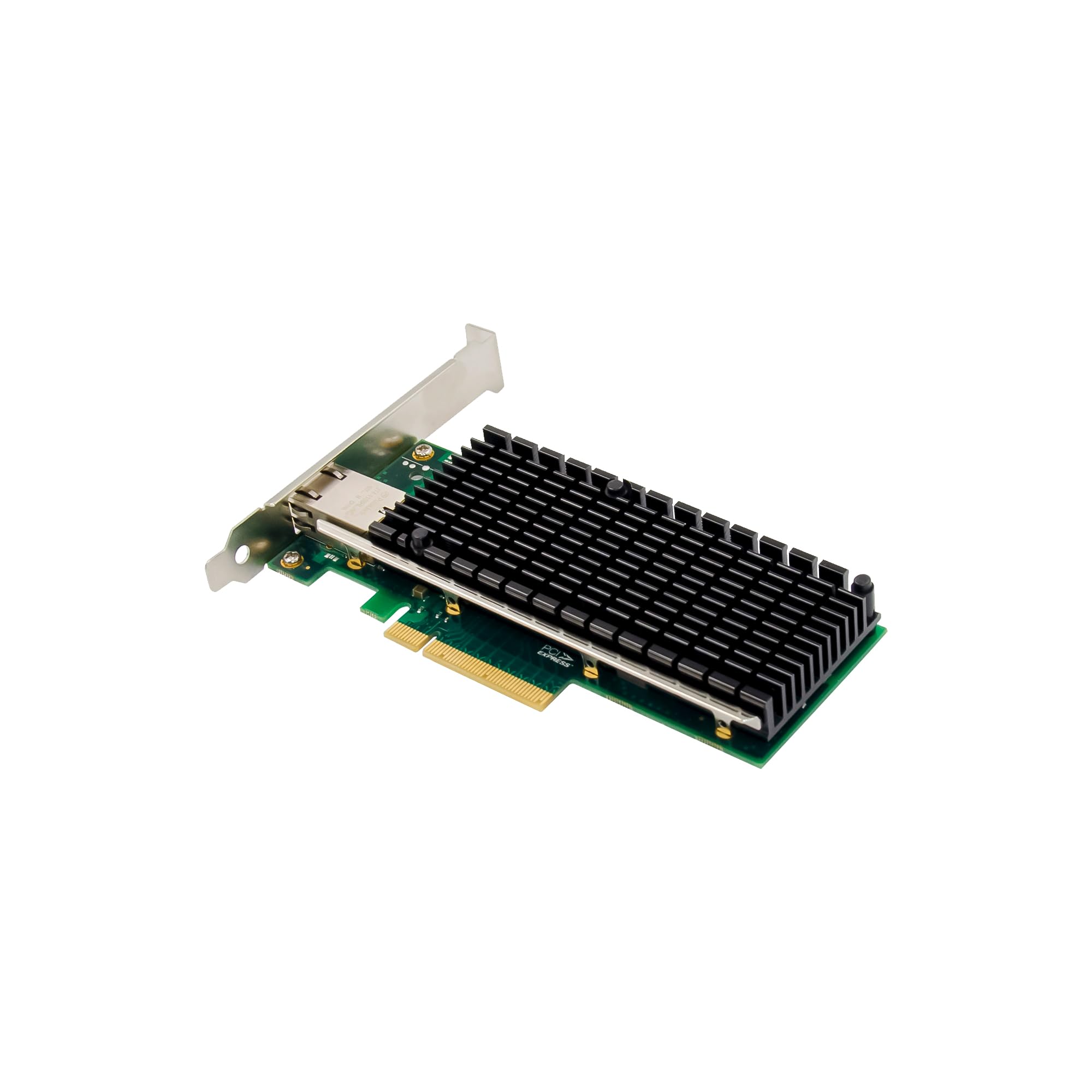 InLine® Scheda di rete da 10 Gigabit, 1 controller LAN RJ45 10 Gb/s, PCIe x8, 10 GBASE-T Ethernet, a partire da Win 7, Server 2008, Linux 2.6, con slot a basso profilo, 51132A