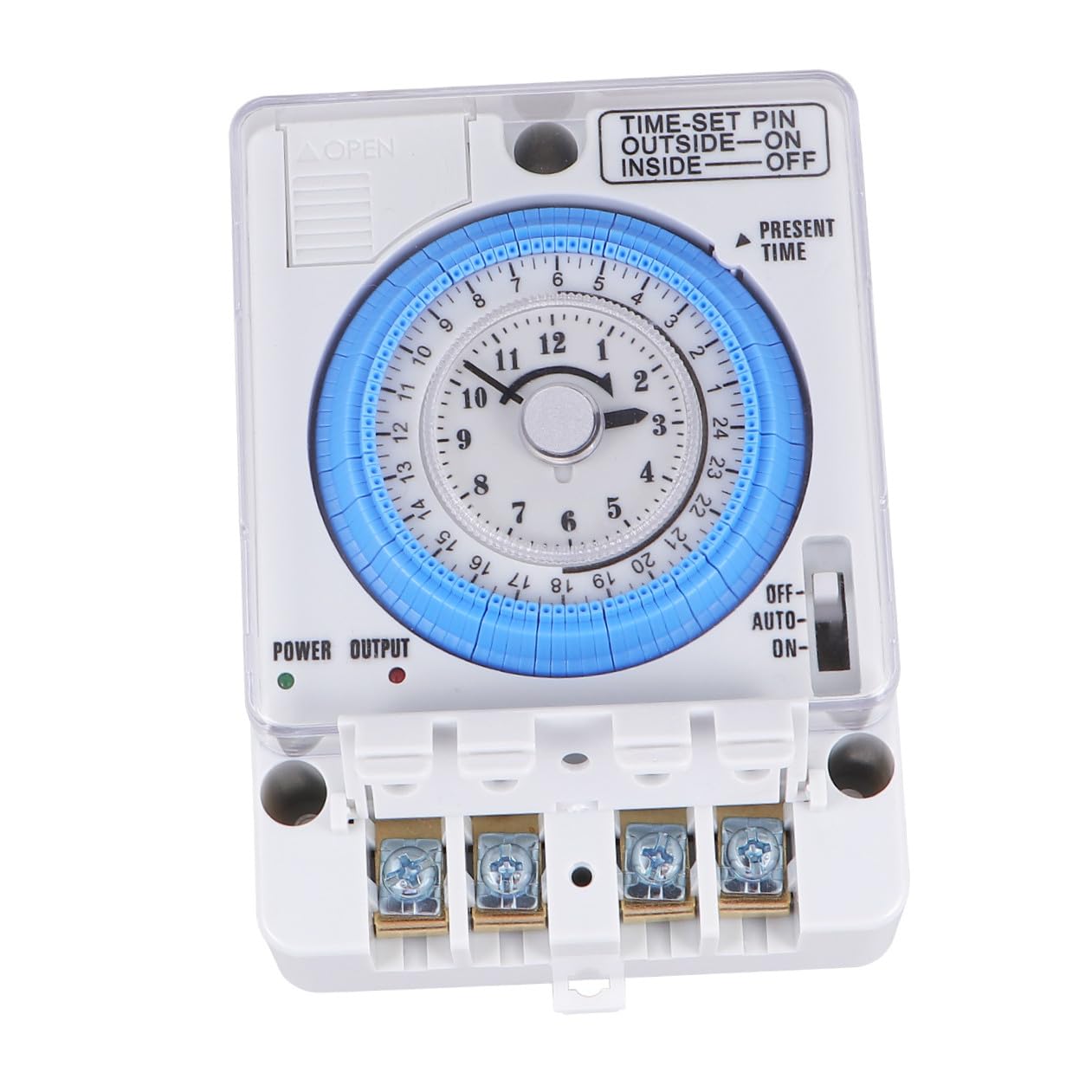 Mechanischer Zeitschalter 16a aus PC 110-230vac für Küche