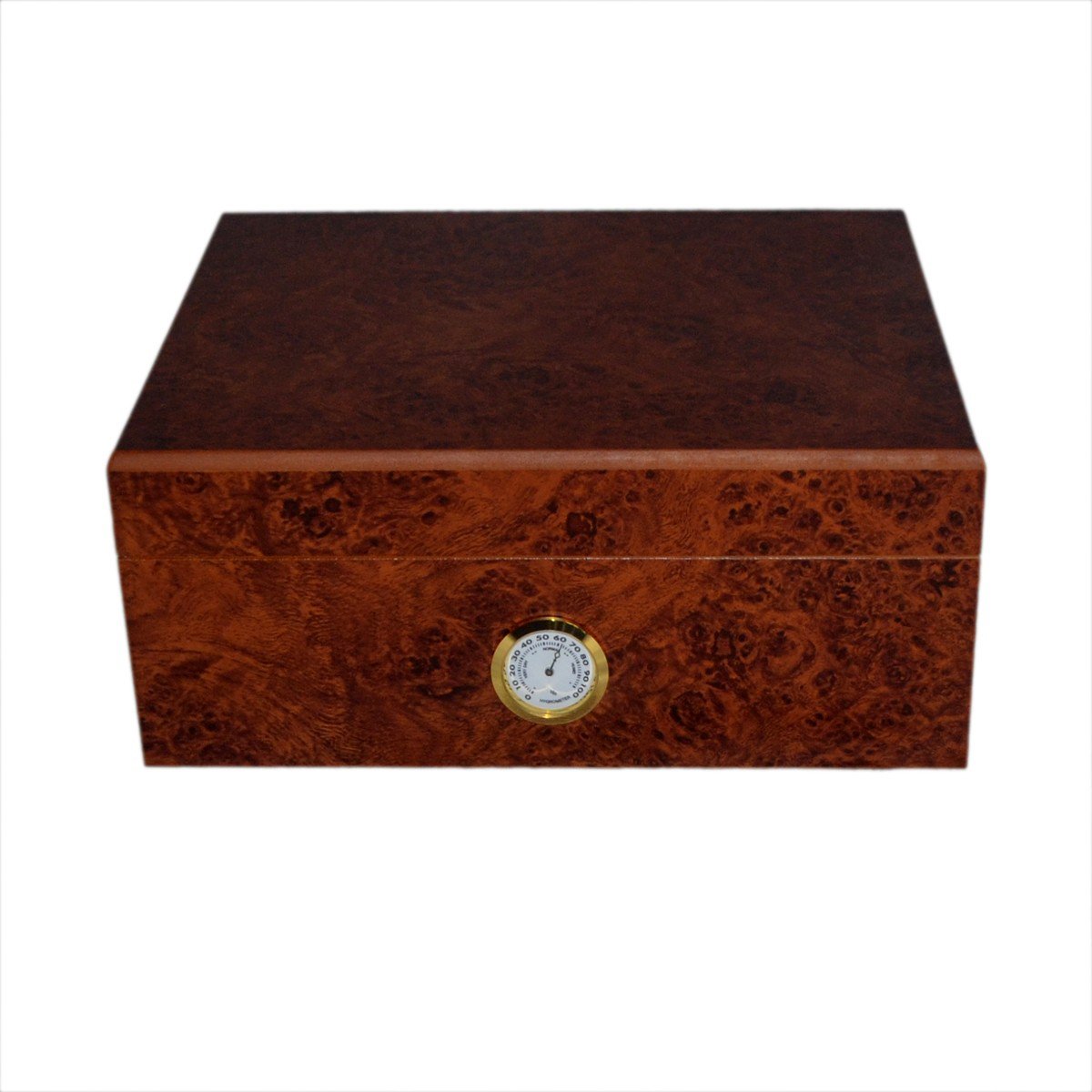 Burl Humidor Front Dial and Hygrometer (40 Size)