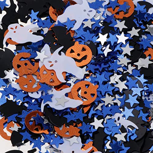 Hosfairy Halloween Confetti | Ghost Pumpkin Bat Witch Spider Halloween Throwing Confetti For Halloween Party Decorations 100G/3.5Oz #TOP3