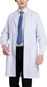 Jaleco de laboratório, roupas médicas masculinas e femininas