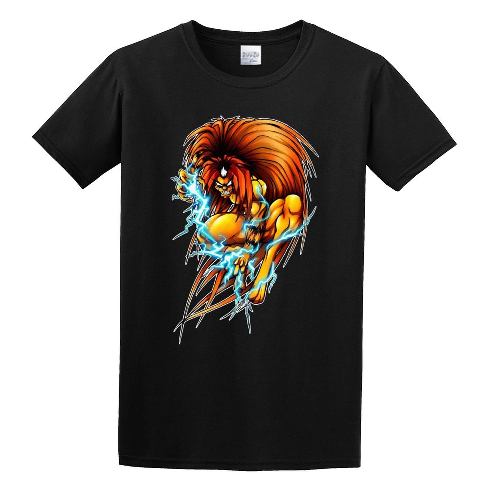 Keyru Unisex Black Ushio And Tora Mens Short Sleeve S