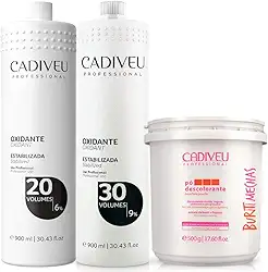 Cadiveu Buriti Mechas Pó Descolorante + Ox. 20/30 Volumes