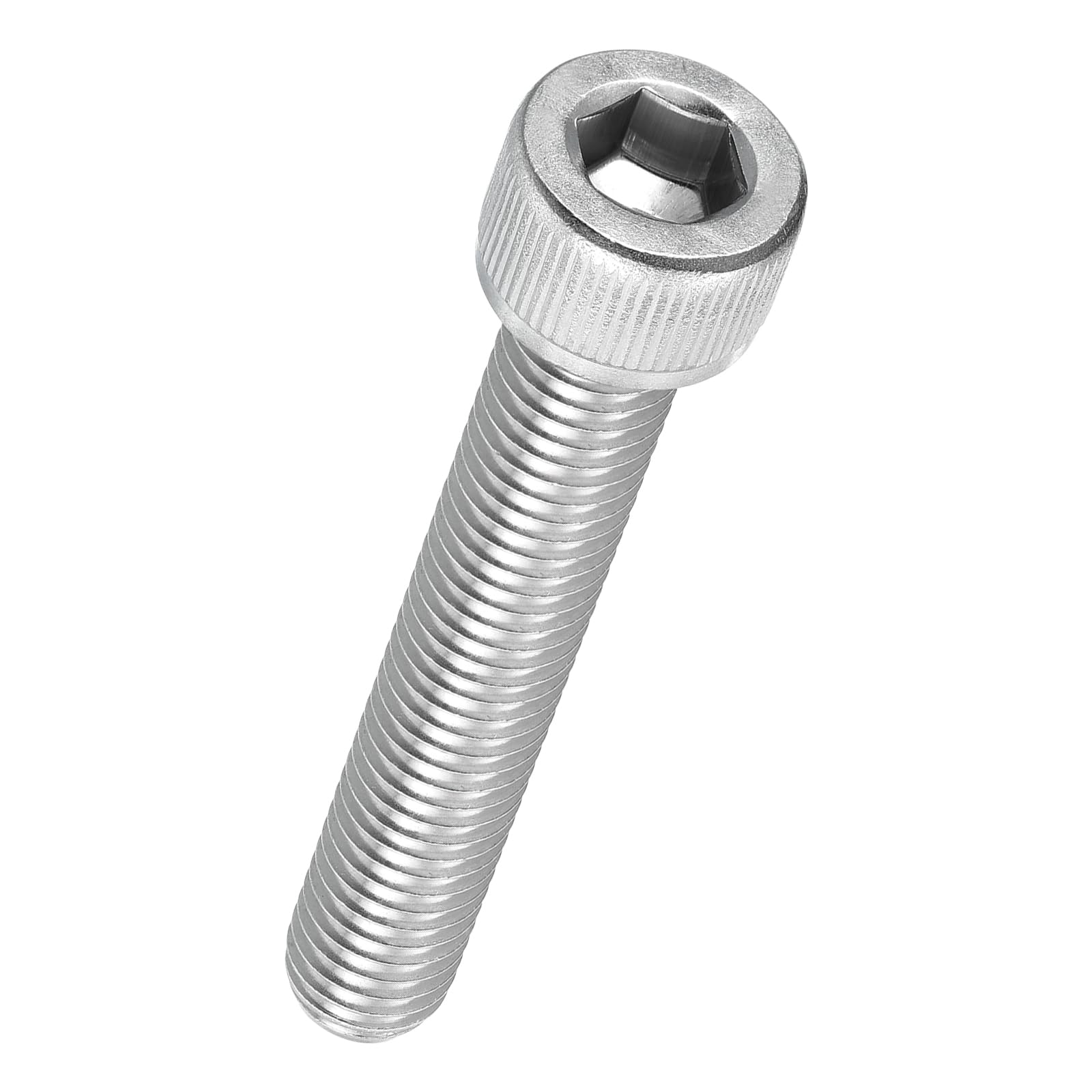 Kozelo 6pcs Socket Head Cap Screws - [M10-1.5 x 55mm] 304 Stainless Steel Allen Socket Drive for Electrical Motor 3D Printing Fan Engine Replacement Use, Silver — image 1