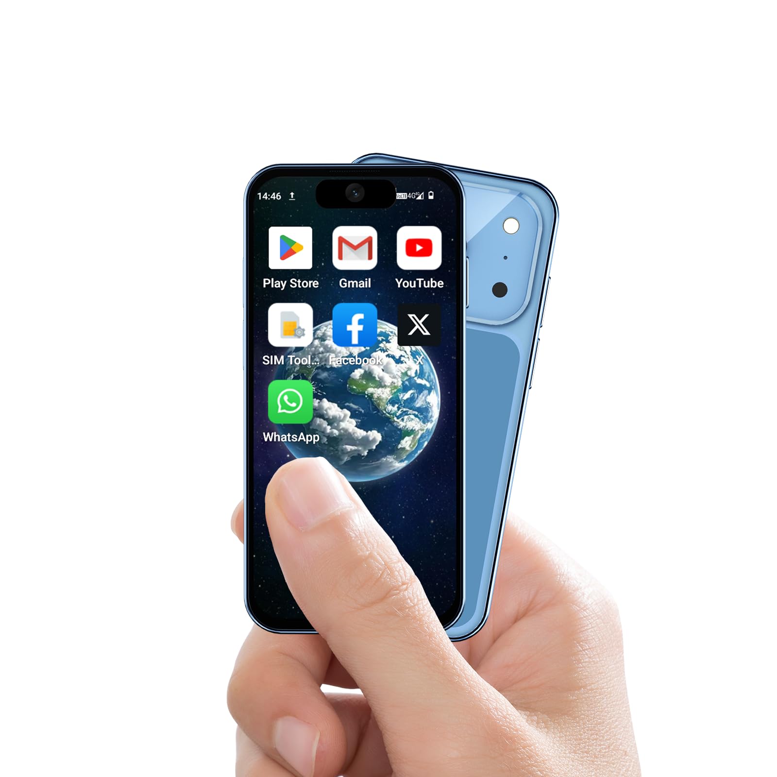 Amazon.com: Leemoosa 4G Unlocked Mini Smartphone 3GB+32GB,3.88