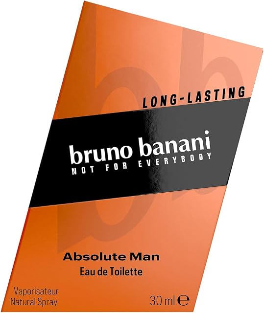 bruno banani Absolute Manwoda toaletowa dla mężczyzn, perfumy męskie, 30 ml