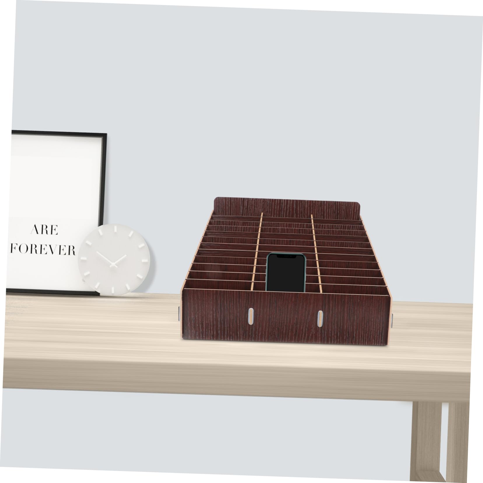 Cabilock Organizador De Escritorio Contenedor Para Teléfono Móvil Almacenamiento Para Conferencias Diseño Elegante y Práctico