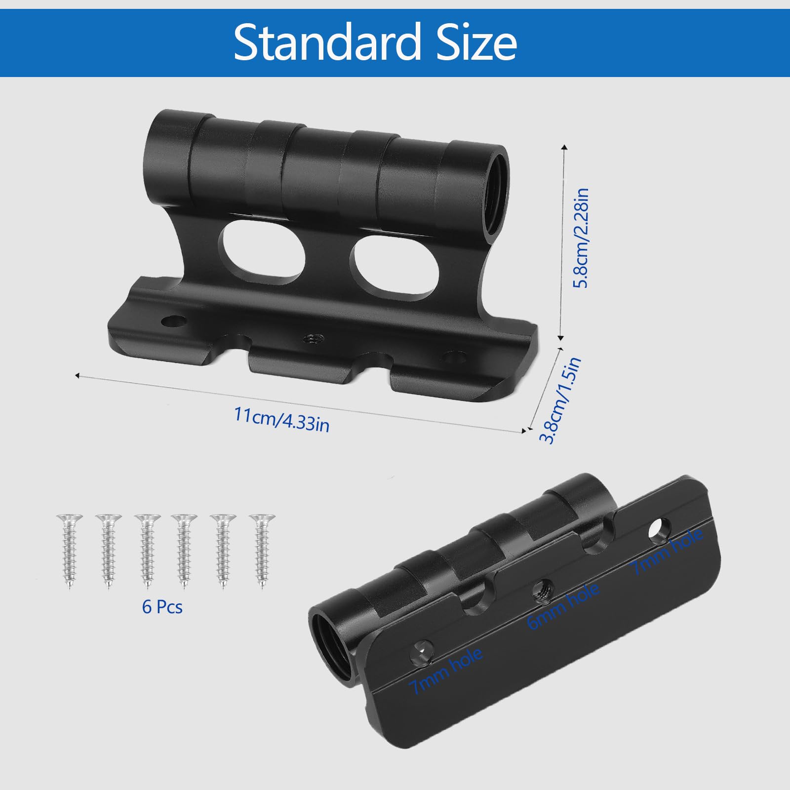 2 Stuks Fietsvorkbevestiging, Aluminiumlegering Vork, Met
