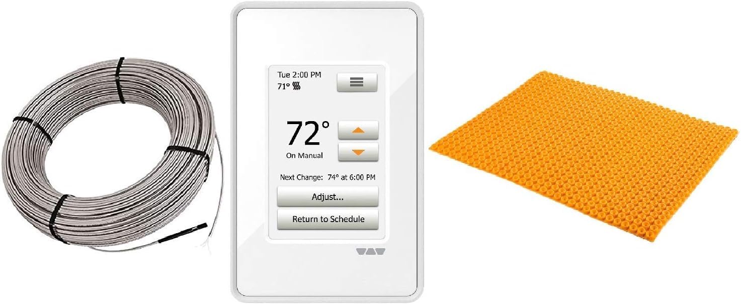Schluter Ditra Performance Floor Heating Kit -38 Square Feet- Includes