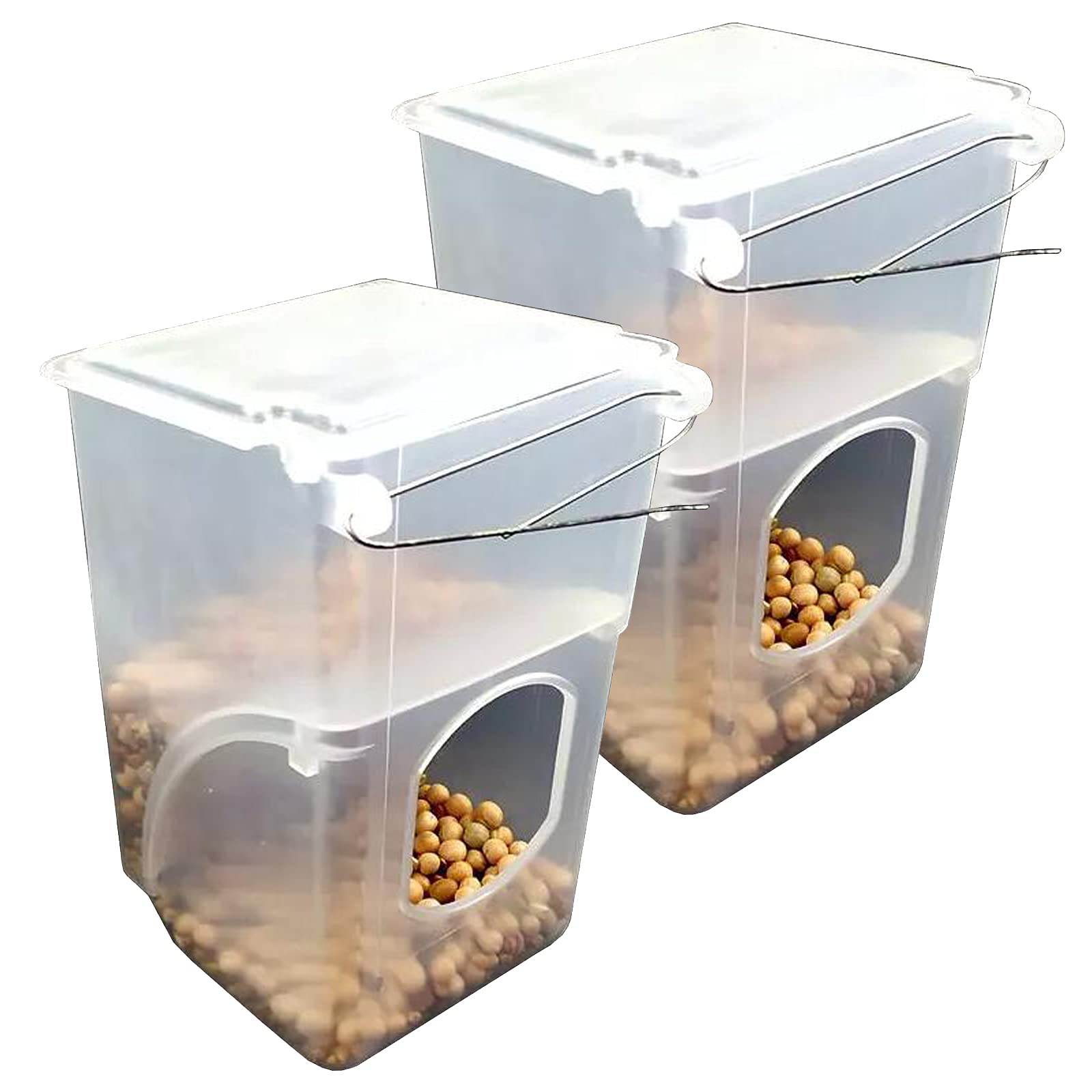 Alimentador automático para palomas para pájaros, alimentador de loros, accesorios para periquitos, canarios, cacatúas, pinzones