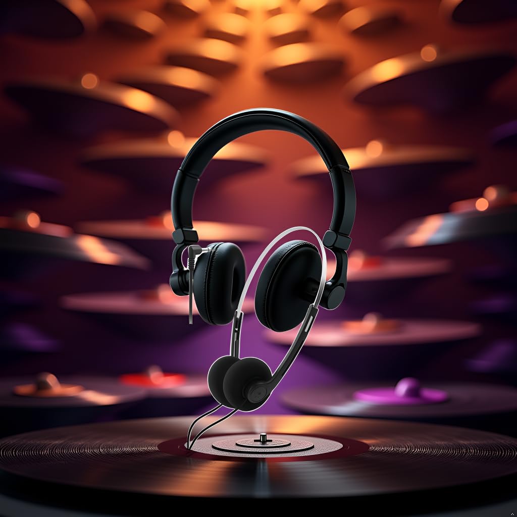 Cuffie retrò con cavo, mini cuffie stereo leggere con cavo, stile vintage anni '80 e '90, cuffie cablate per la maggior parte dei telefoni cellulari (nero)