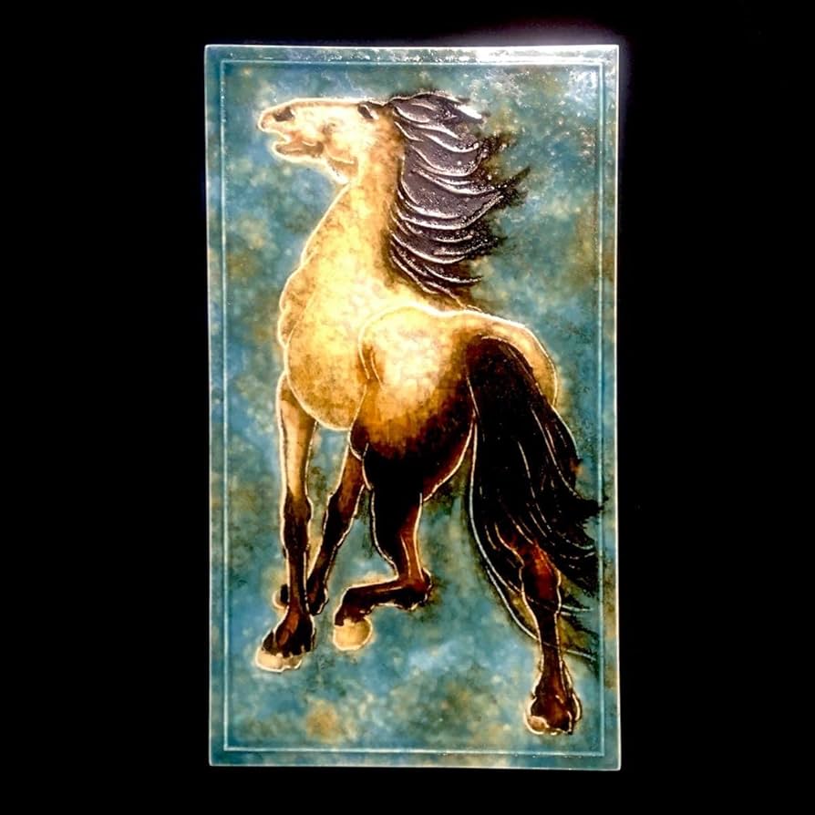 Meissenマイセン/※極稀少1級品 大型陶板 馬 ホース マットグラズーワ Meissenマイセン/※極稀少1級品 大型陶板 馬 ホース マットグラズーワ