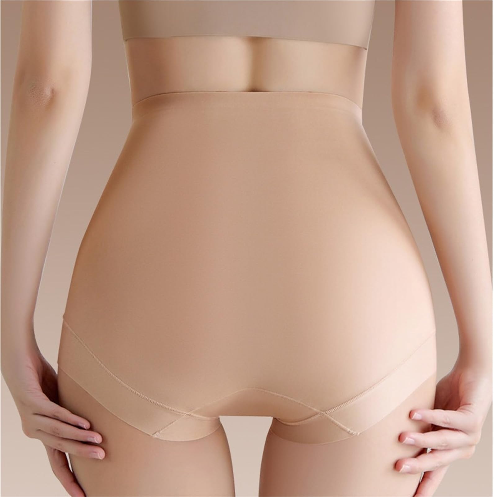 Bragas de Cintura Alta sin Costuras for controlar el Abdomen, Bragas Invisibles for Adelgazar y Levantar glúteos