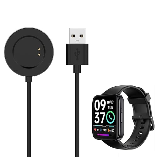 Miniatura 3 de E ECSEM Cargador compatible con SKG V9 y SKG V9 Pro Soporte de carga para estación de carga con cable USB de 3.3 ft para SKG V9 Smartwatch Accesorios