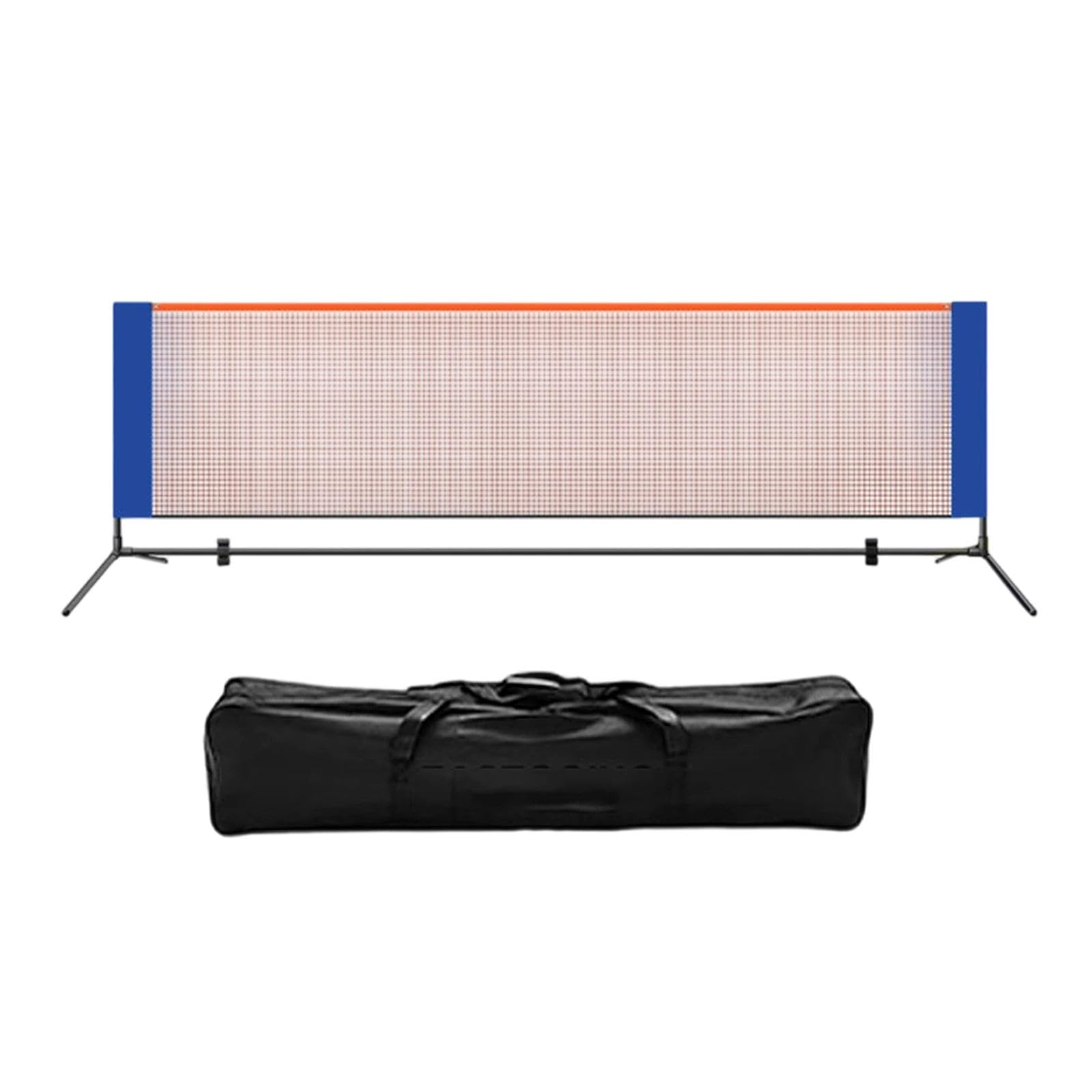 Portable Pickleball Net Sports Net with Storage Bag for Game Garages Parties 5.1m|Sporting Goods|Tennis & Racquet Sports|Badminton|1 Pickleball Net System(Random Net Color)-image-25