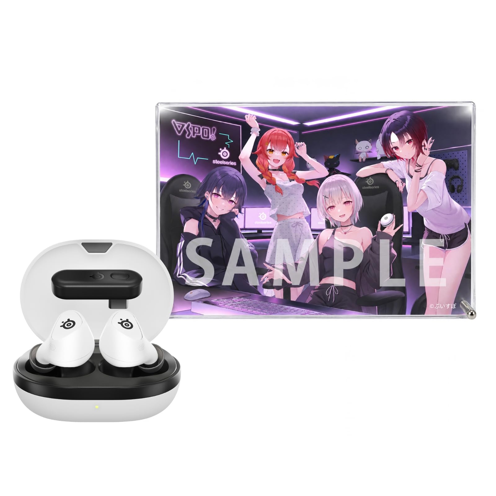 Amazon.co.jp: SteelSeries ゲーミングワイヤレスイヤホン