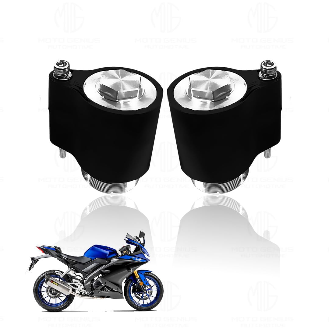 MOTO GENIUS Adjustable Handle Riser for R15 V3 Motorbike | Enhances Comfort and Control | Height Riser Clamp Compatible with R15 (2 Inch)-image-23
